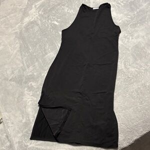 Sexy Sleek Black Sleeveless Dress